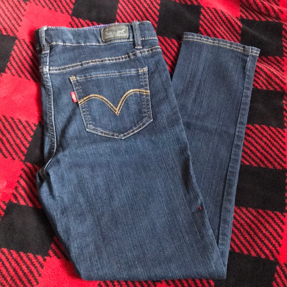 Levis denim leggings 16 1/2 plus for girls nwot